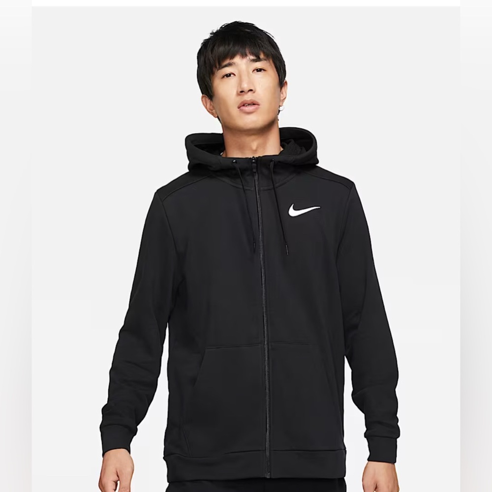 Nike Men's Dri Fit Black Hoodie Jacket
